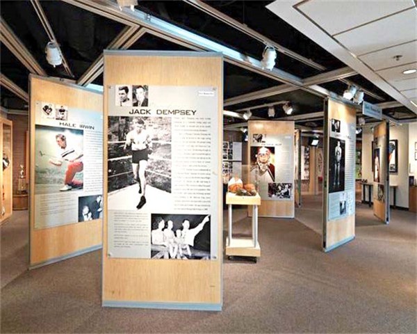 延安山水画移动隔断